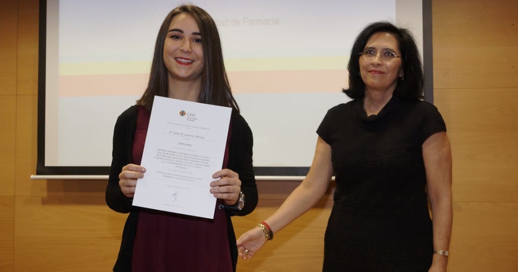 Alumna de la San Pablo recibe el premio de investigación Cátedra Janssen-Cilag