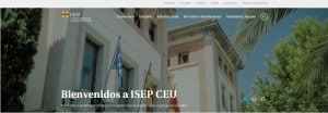 Nueva web ISEP CEU