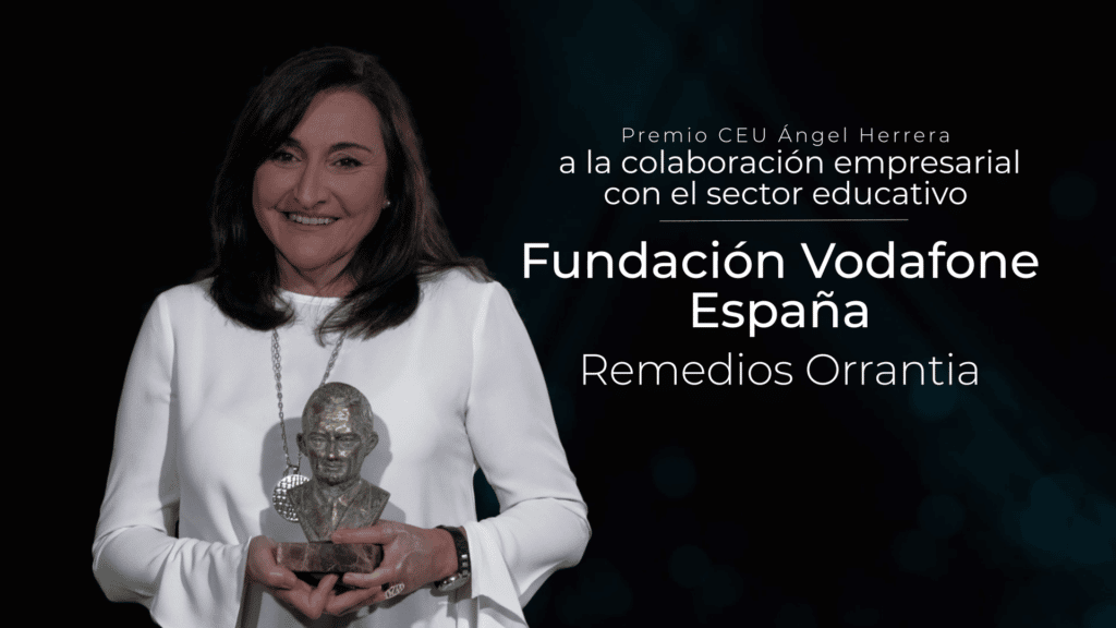 Remedios Orrantia, presidenta de la Fundación Vodafone España