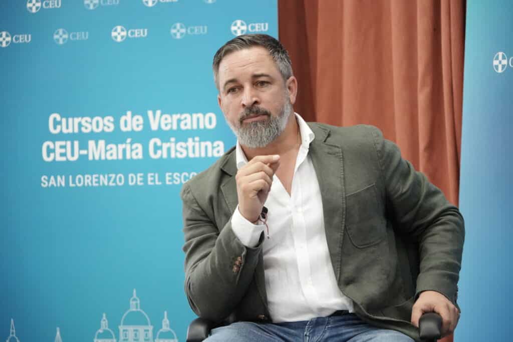 Santiago Abascal en los Cursos de Verano CEU-María Cristina