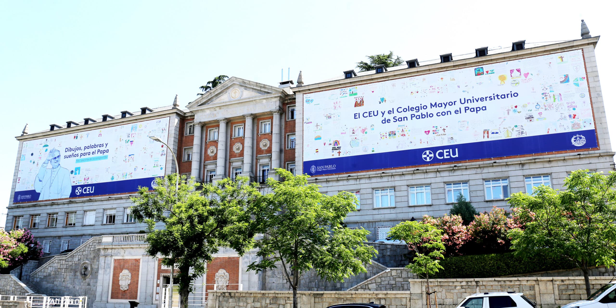 El CEU se vuelca con el Papa León XIV