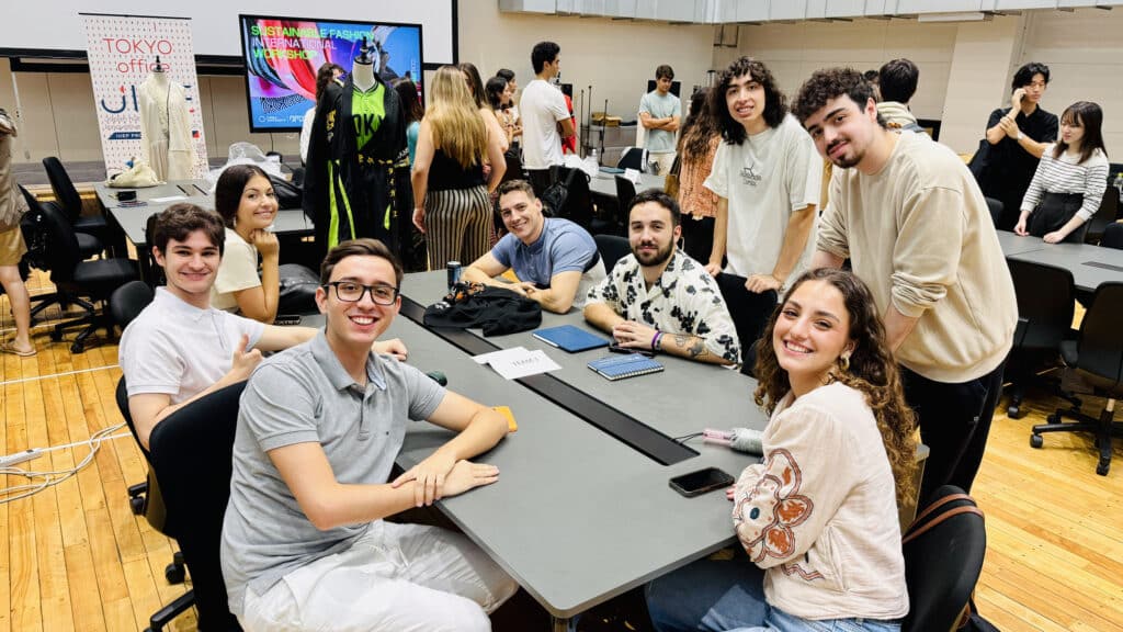 Estudiantes del CEU participantes en el Programa de inmersión internacional en Japón