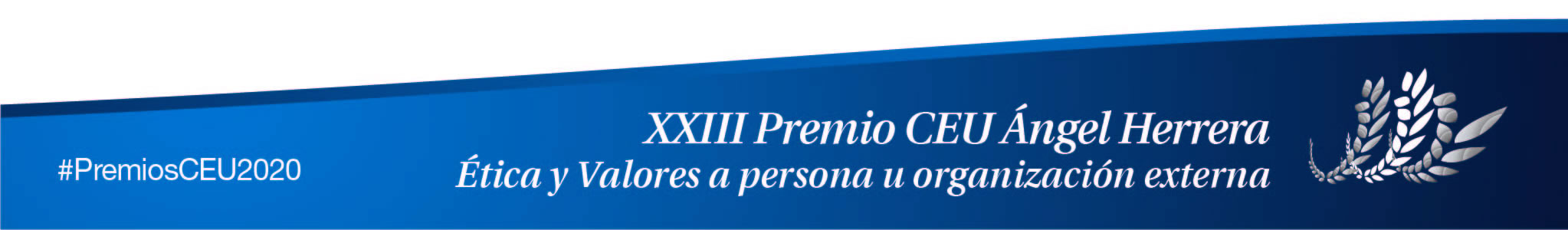 Premio CEU Ética y Valores a persona u organización