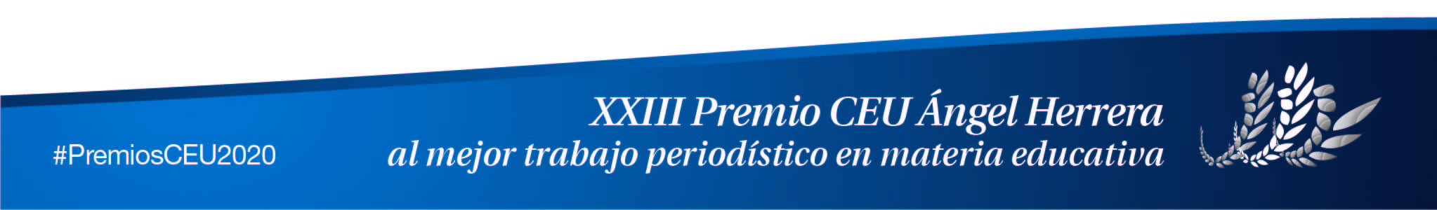 Premio CEU al trabajo periodístico en materia educativa